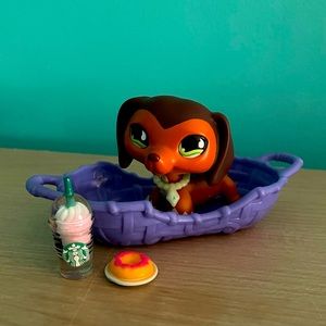 Littlest pet shop bed